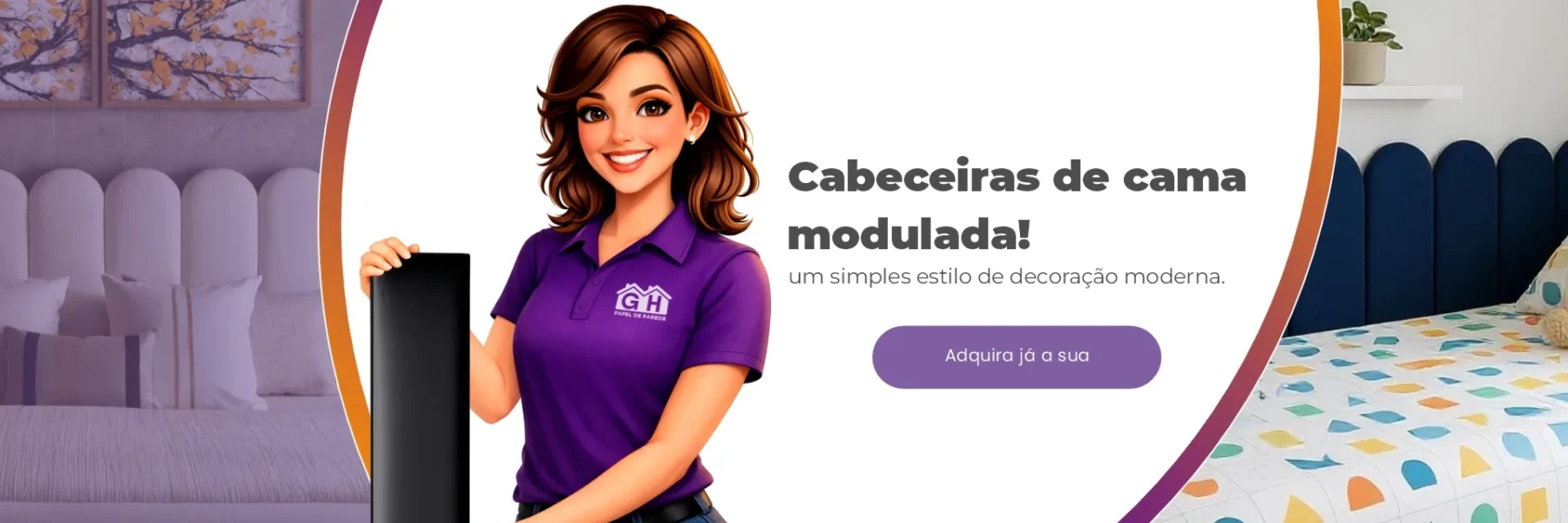 cabeceira de cama gh papel de parede banner principal site