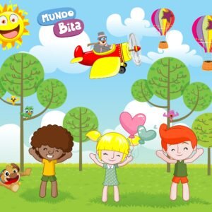 Papel de Parede Mundo Bita Infantil